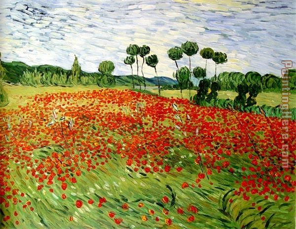 Vincent van Gogh field of poppies